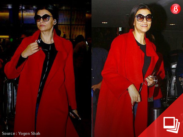 Sushmita Sen airport style