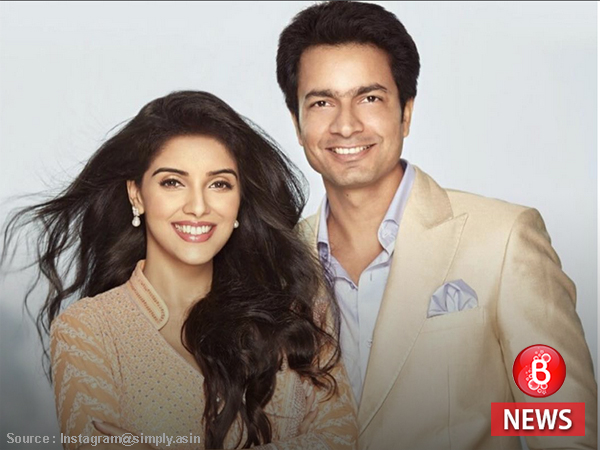 Asin and Rahul Sharma baby