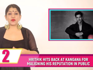 Hrithik claims he NEVER met Kangana personally! Watch tonight's Bubble Bulletin