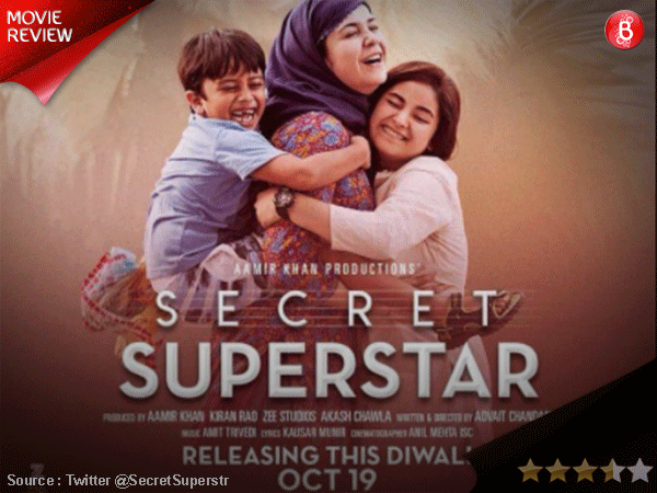 Secret Superstar movie review: Take your mother along for this one. A must watch!
