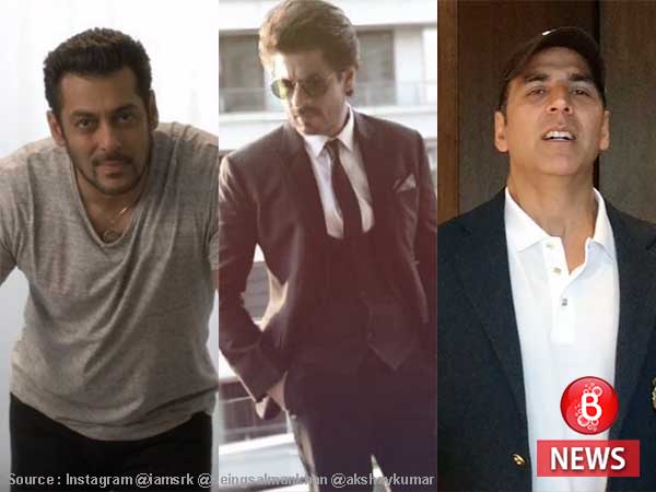 srk, salman, akshay