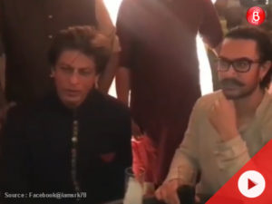 Watch: Shah Rukh Khan and Aamir Khan’s UNSEEN footage from a Diwali bash