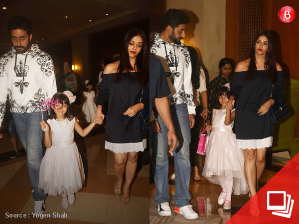 Abhishek, Aishwarya and Big B celebrate Aaradhya’s birthday