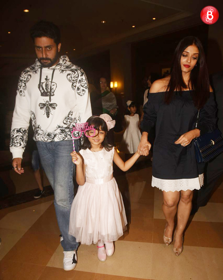 Abhishek, Aishwarya and Big B celebrate Aaradhya’s birthday
