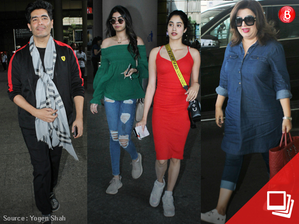 Stars at airport