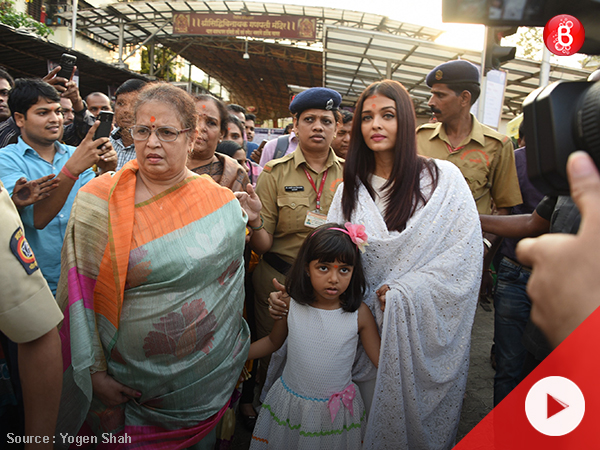 Aishwarya Rai, Aaradhya, Vrinda Rai