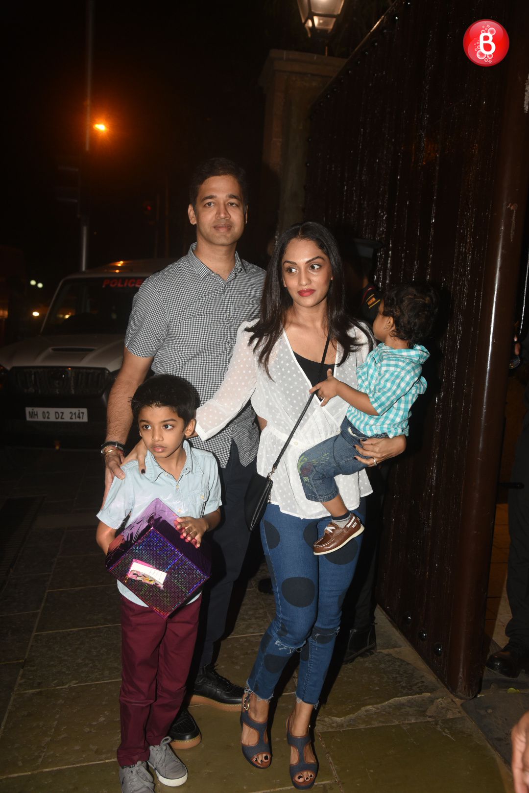 Aditya Rai and family