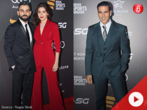 WATCH: Anushka, Virat, Akshay and other celebs at Indian Sports Honours 2017