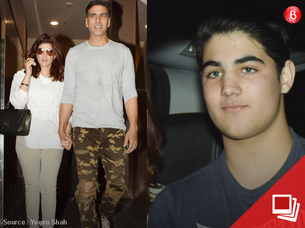 Akshay Kumar and family
