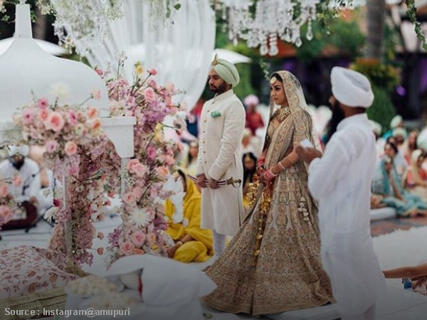 'Aisha' actress Amrita Puri ties the knot. See pictures from her wedding