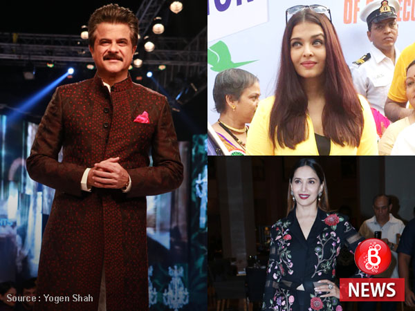 Anil Kapoor and Madhuri Dixit