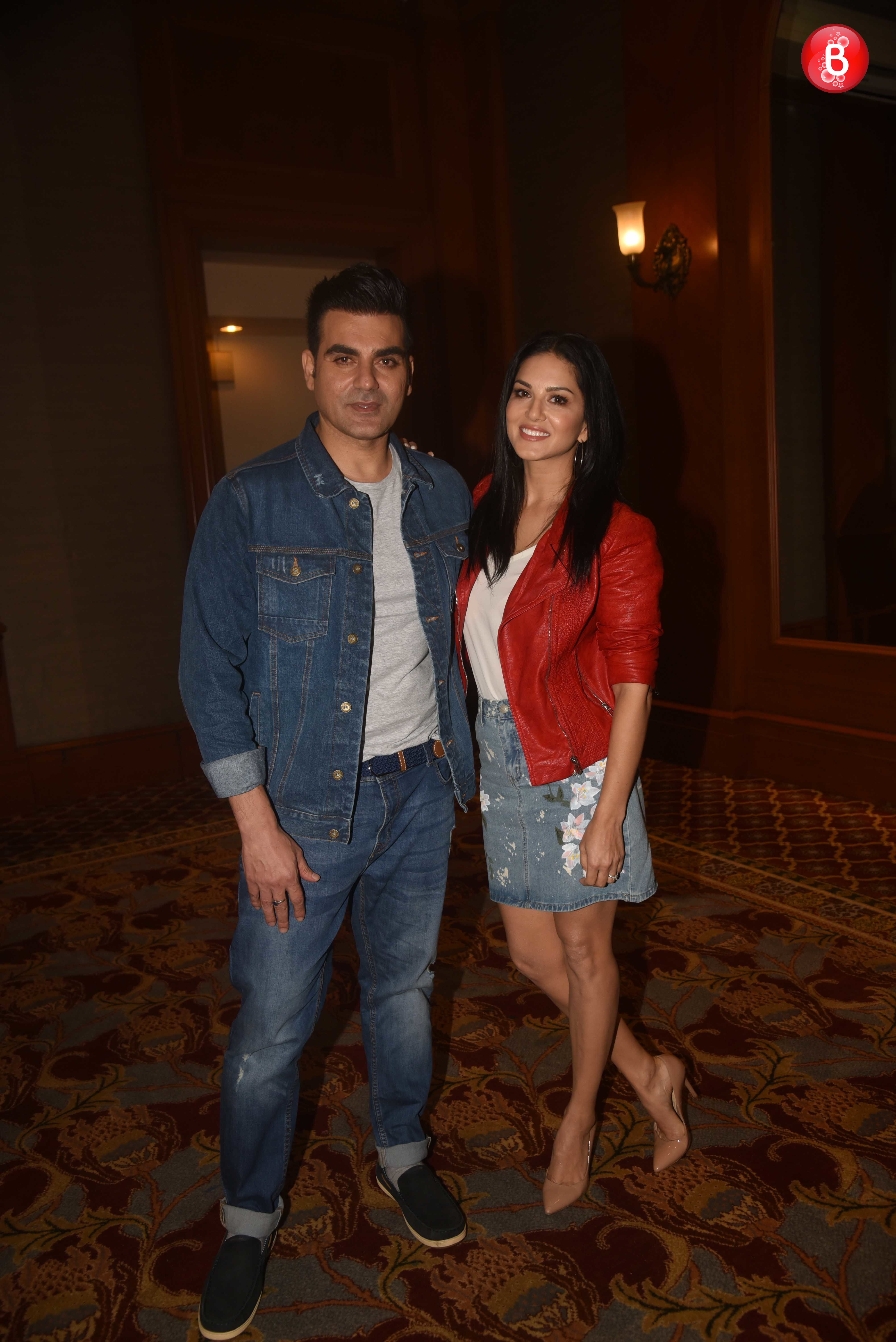 Sunny Leone and Arbaaz Khan photos
