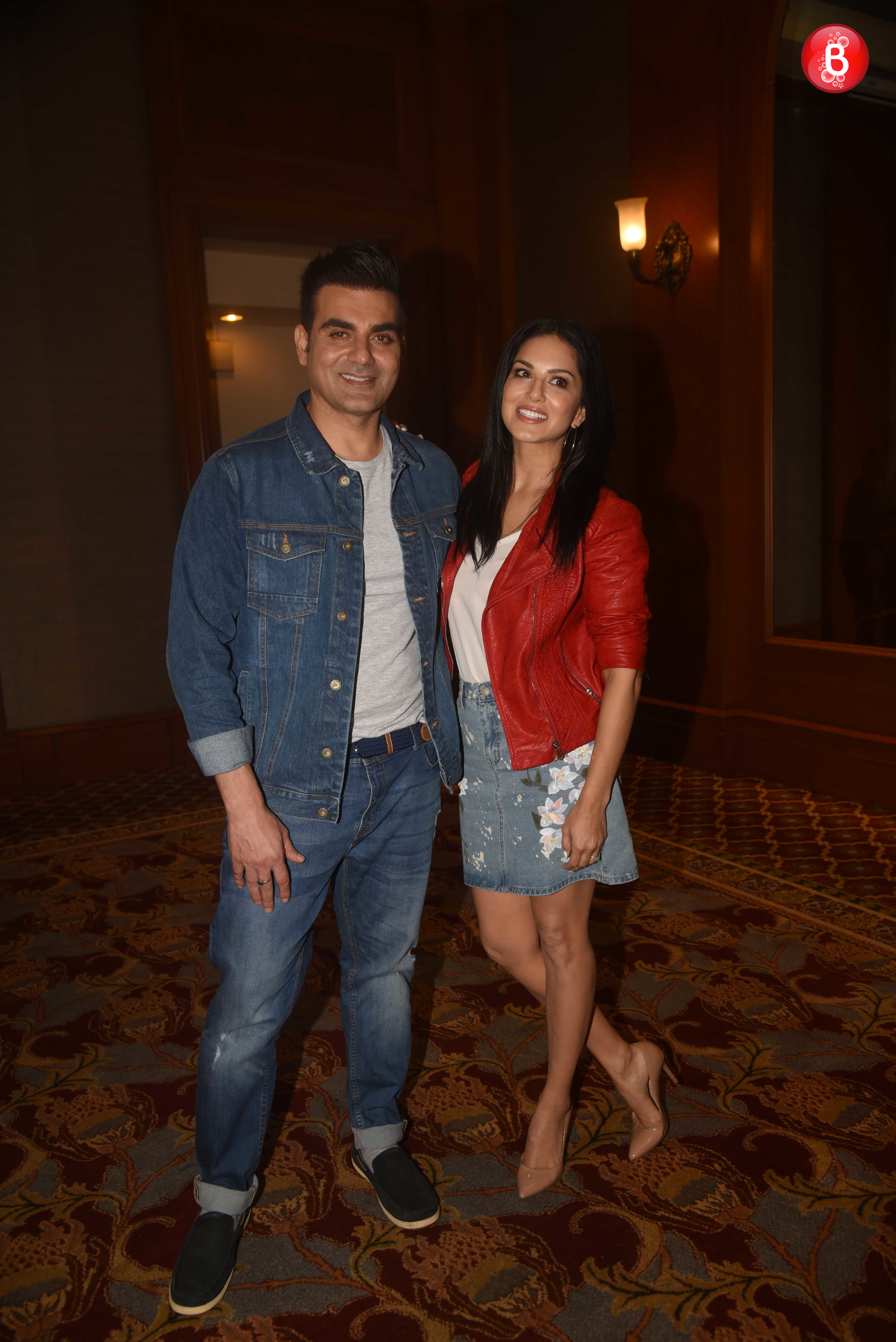 Sunny Leone and Arbaaz Khan photos