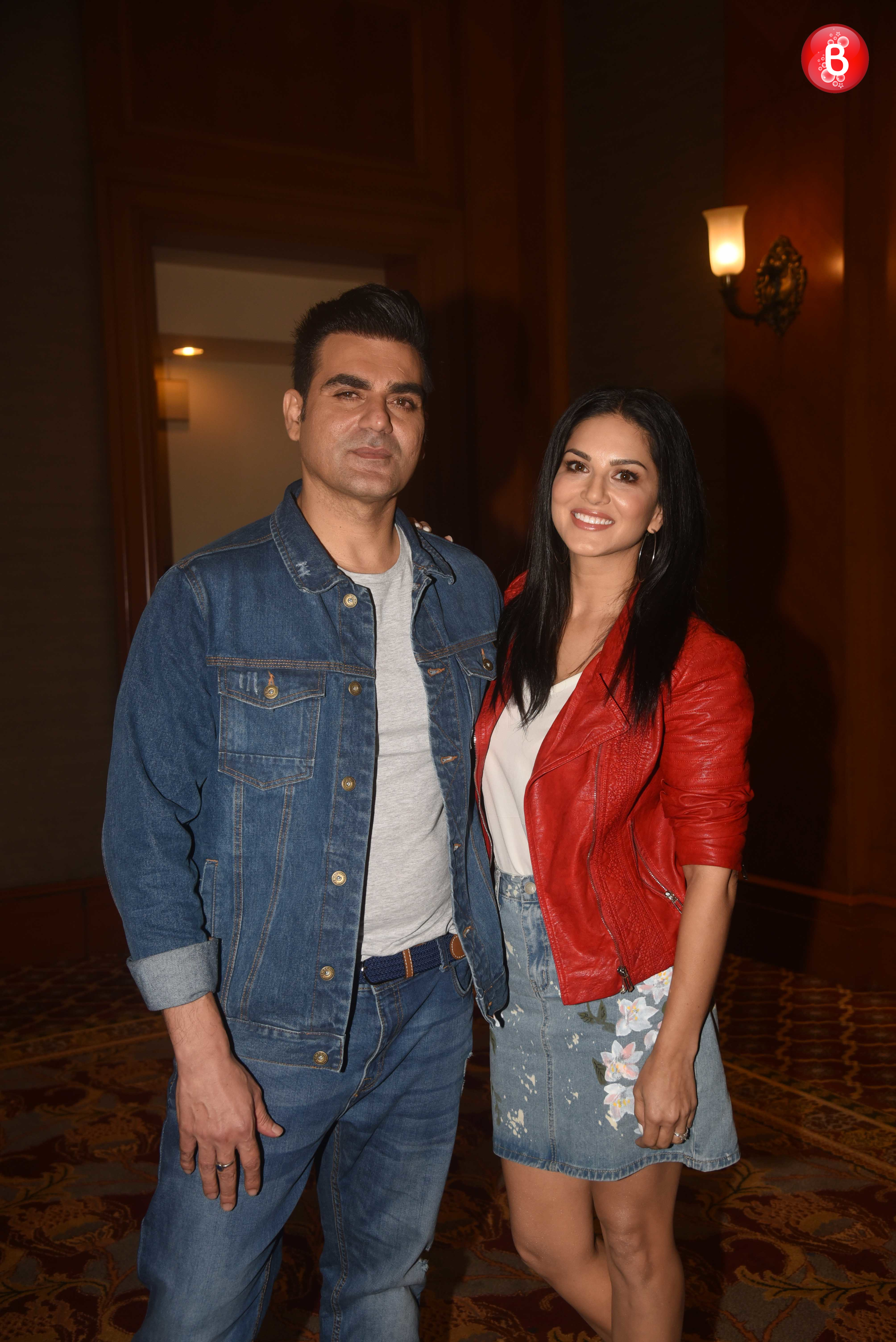 Sunny Leone and Arbaaz Khan photos