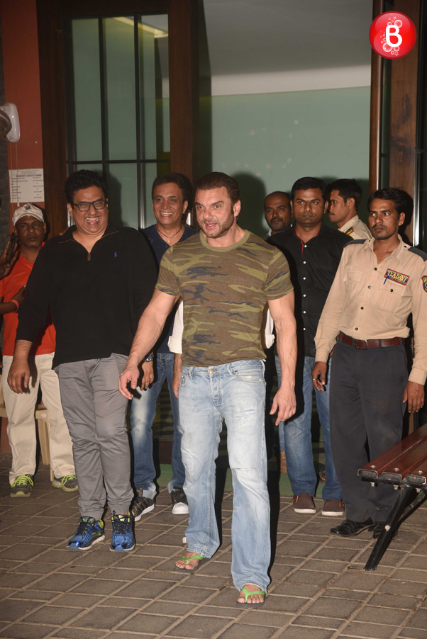 Bollywood celebs at Arpita Khan's party