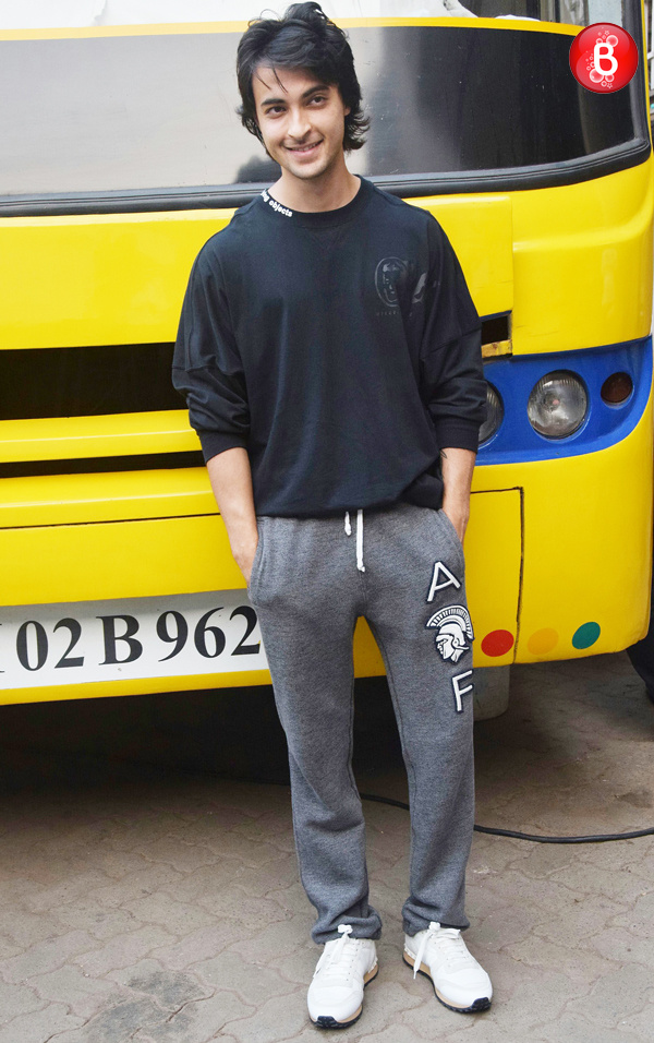 Aayush Sharma in Mehboob Studios