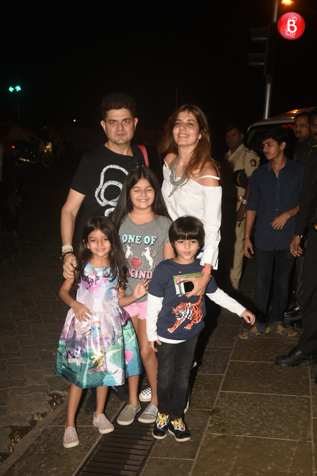 Dabboo Ratnani and family