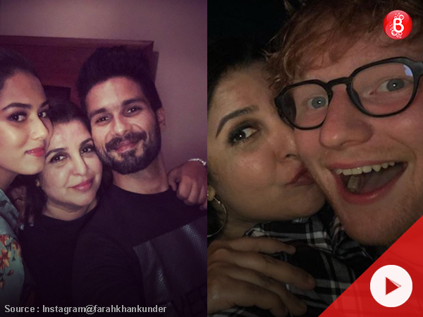 Watch: Bollywood celebs party with Ed Sheeran