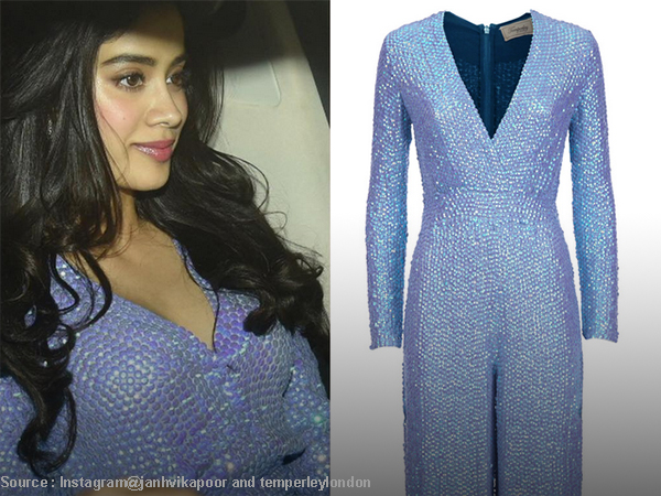 Jhanvi Kapoor at Deepika Padukone's bash