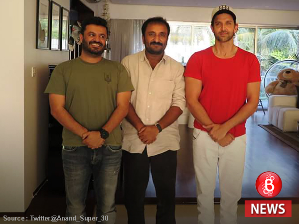 Hrithik Roshan, Vikas Bahl and Anand Kumar on ‘Super 30’ project