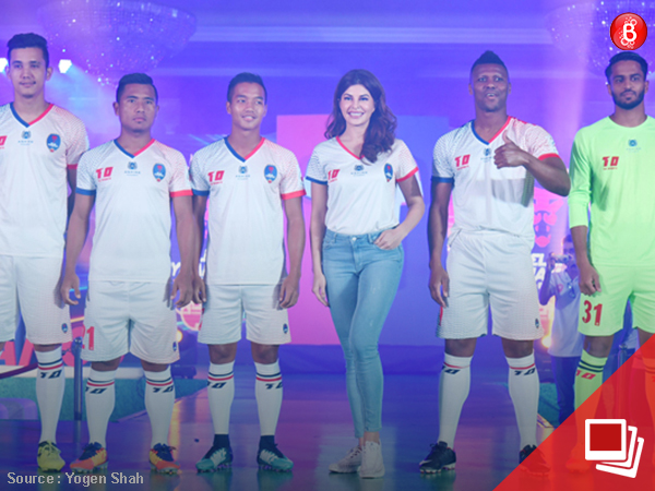 Jacqueline Fernandez at Delhi Dynamos Football Club event