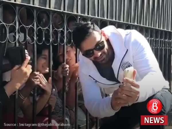 Video of John Abraham meeting his little fans in Arunachal Pradesh is a MUST SEE