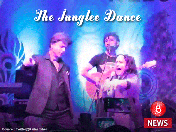 Watch: When Shah Rukh Khan did the junglee dance at IFFI 2017