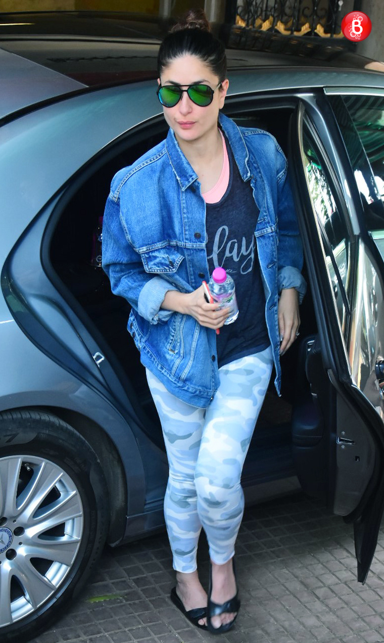 Kareena Kapoor Khan spotted at a gym