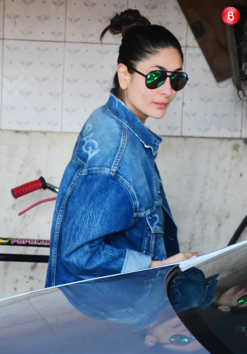 Kareena Kapoor Khan spotted at a gym
