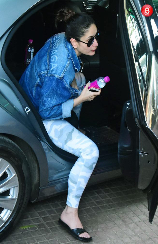 Kareena Kapoor Khan spotted at a gym