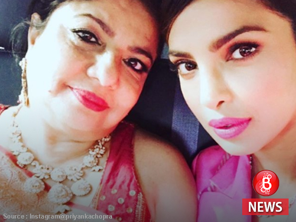 Madhu Chopra and Priyanka Chopra