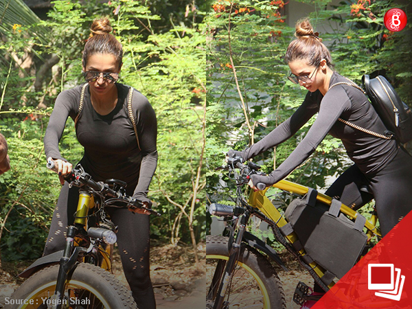 Malaika vrooming on a Being Human cycle will be your perfect Monday motivation