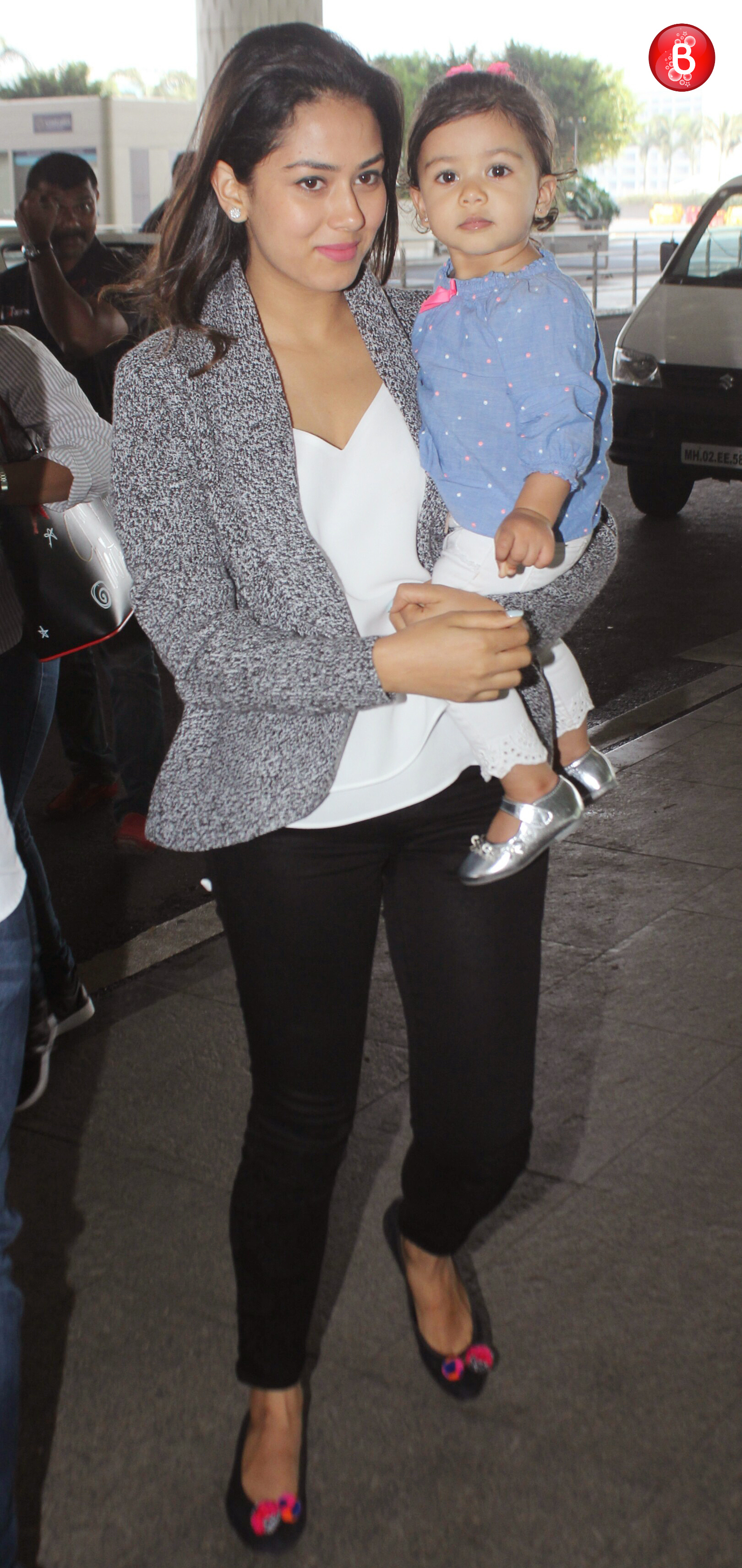 Mira Rajput with baby Misha