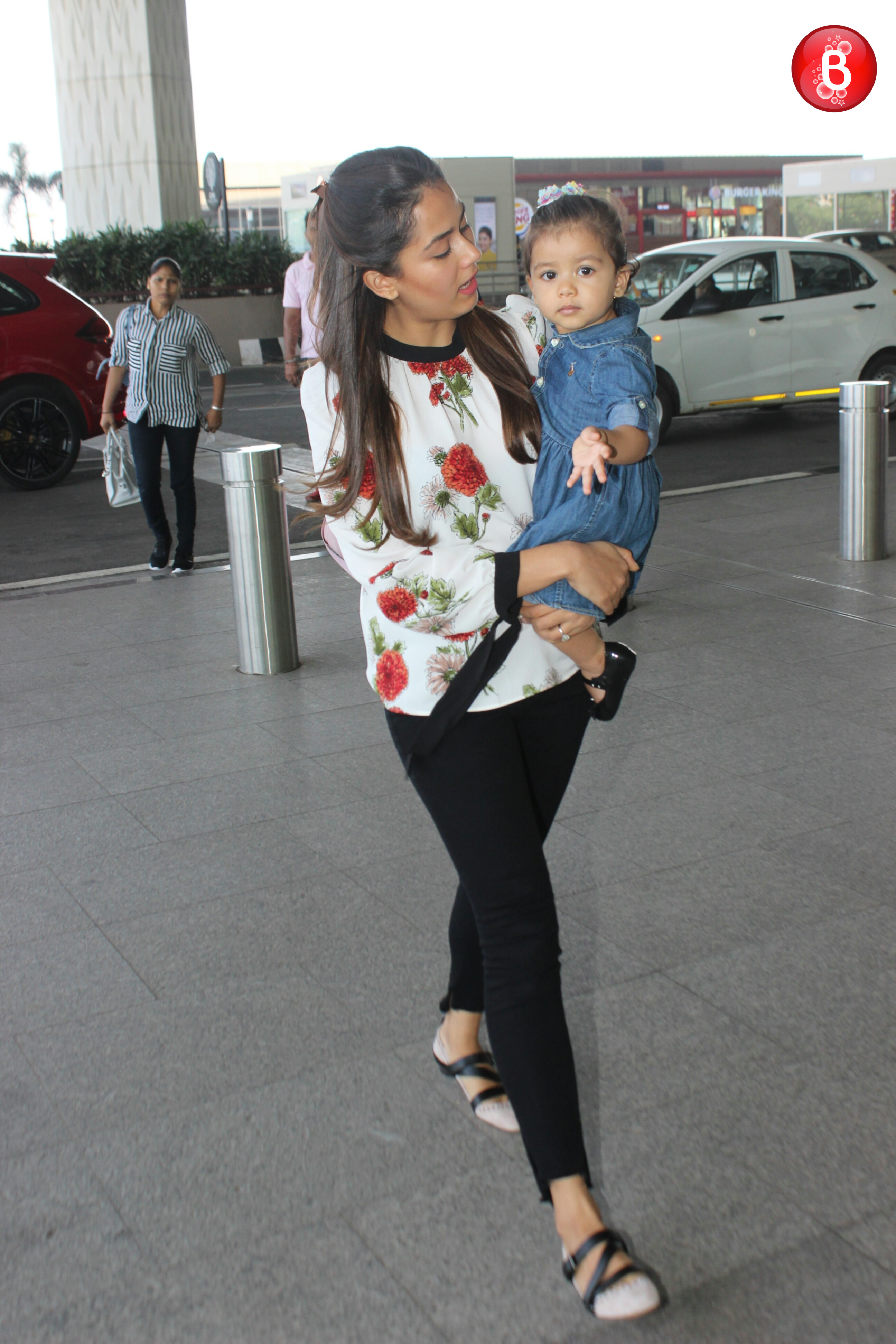 Mira with baby Misha