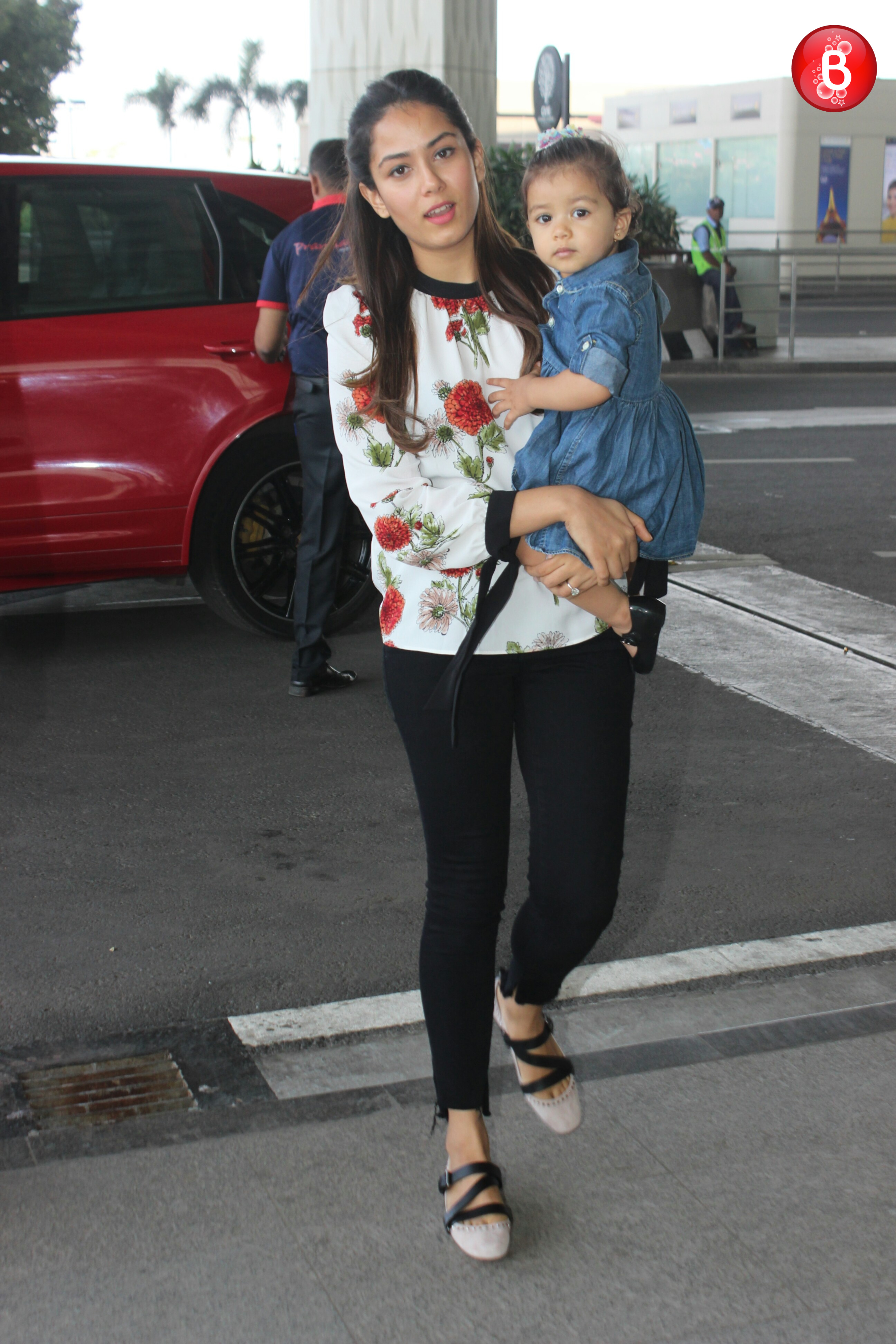 Mira with baby Misha