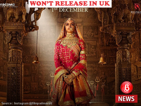 JUST IN: 'Padmavati' won't release in UK before its India release