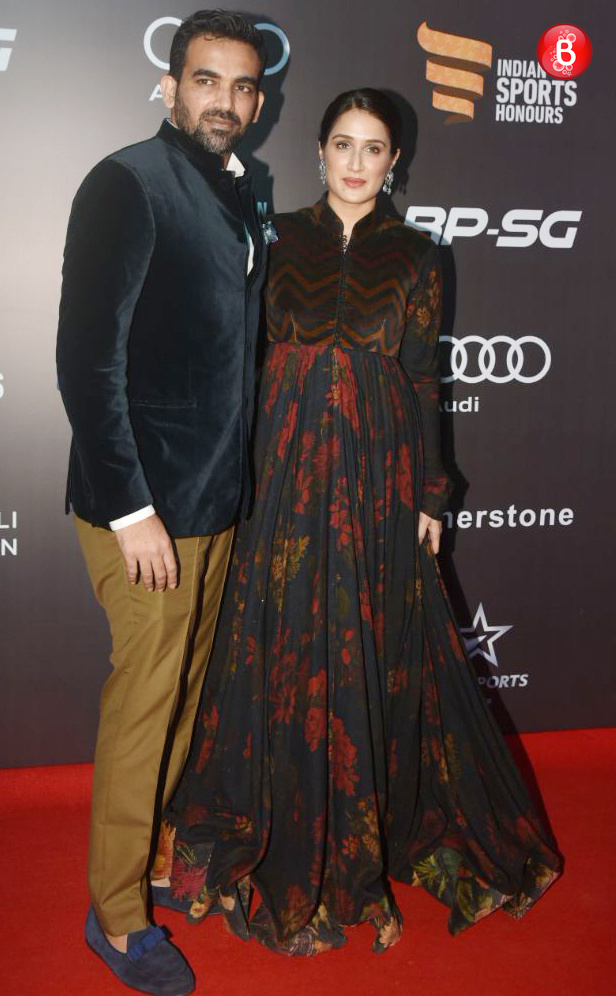 Sagarika Ghatge and Zaheer Khan