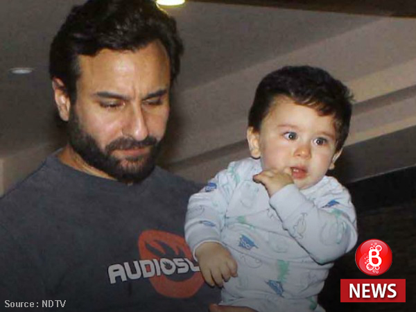 saif with taimur