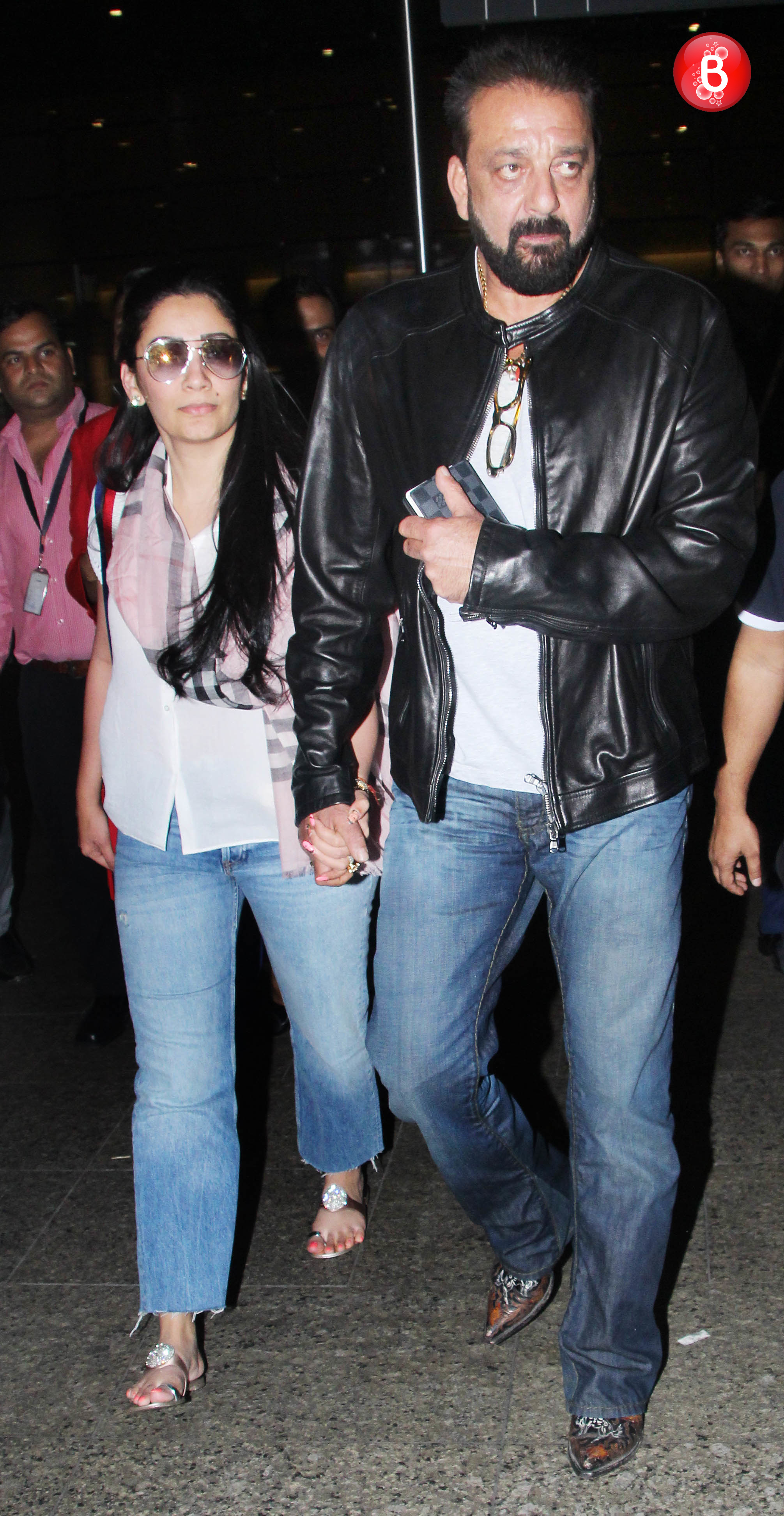 Sanjay Dutt and Maanayata Dutt