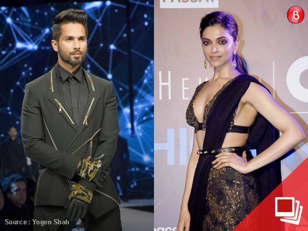 Shahid Kapoor and Deepika Padukone