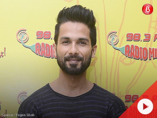 Shahid Kapoor talks about his film Padmavati