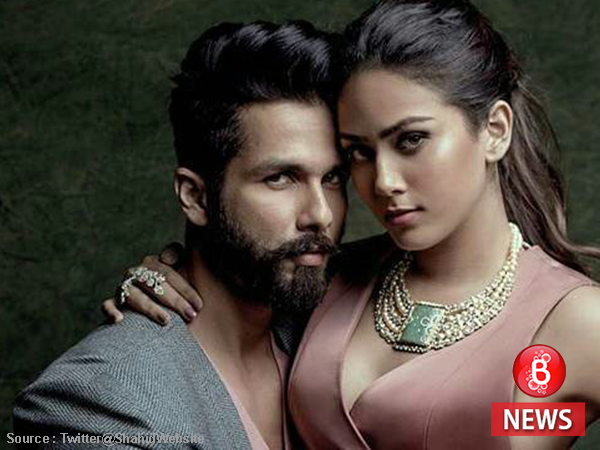 Shahid uncovers his new look as he goes on a night out with Mira