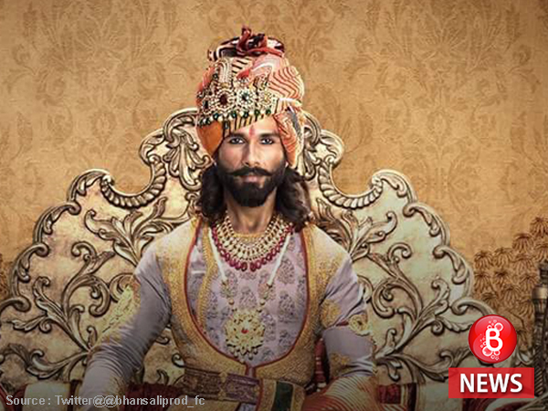 Shahid Kapoor Padmavati poster