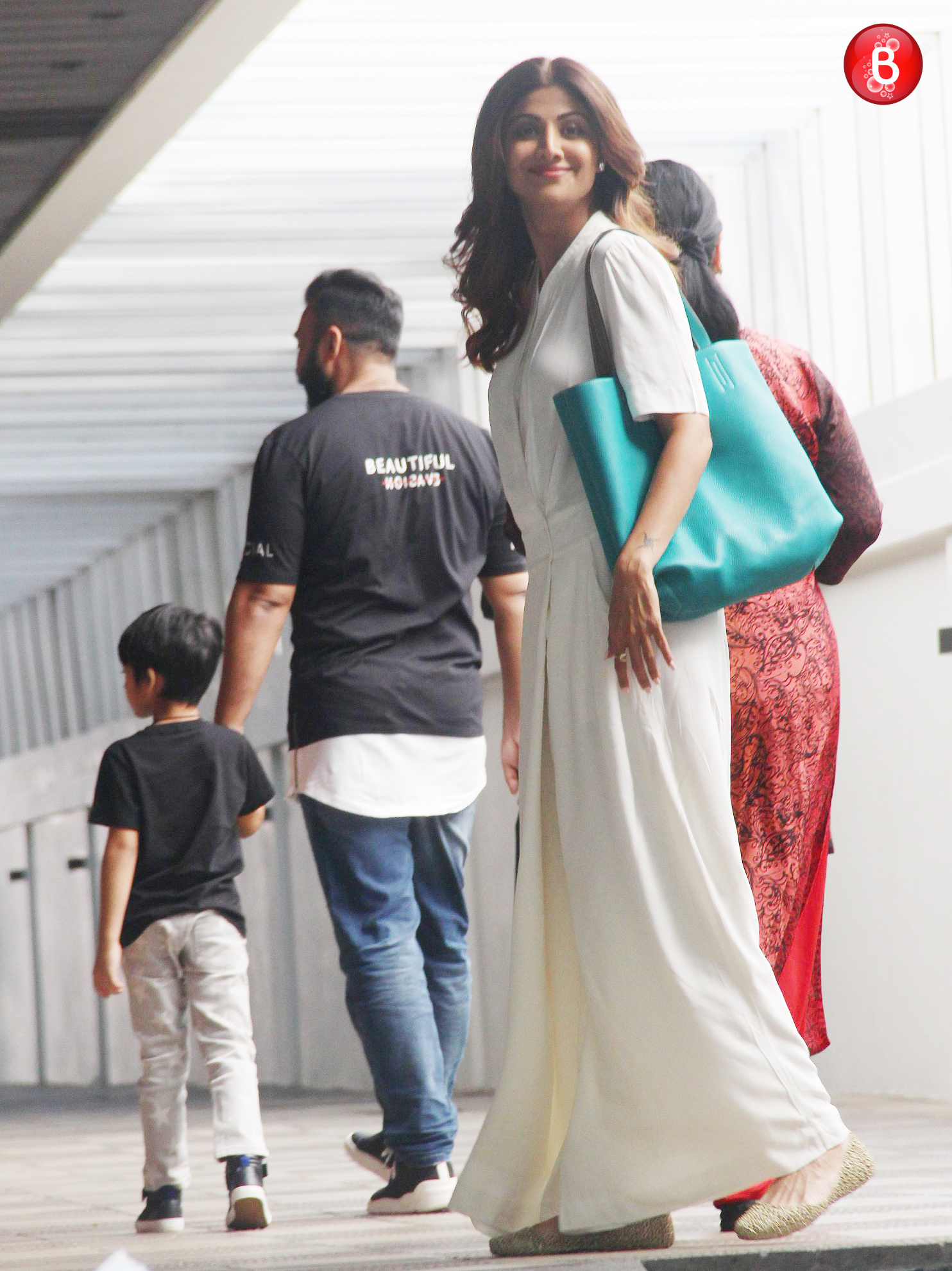 Shilpa's outing with family