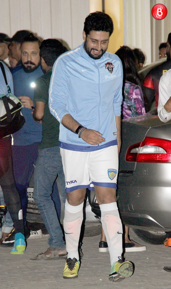 B-Town celebs play football