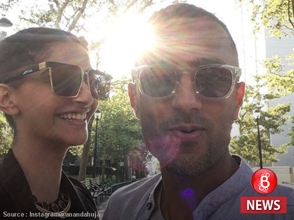 Sonam Kapoor and Anand Ahuja's latest selfie