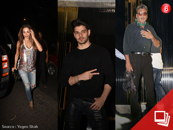 Sooraj Pancholi, Jackie Shroff, Malaika Arora