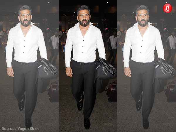 Suniel Shetty OOTD