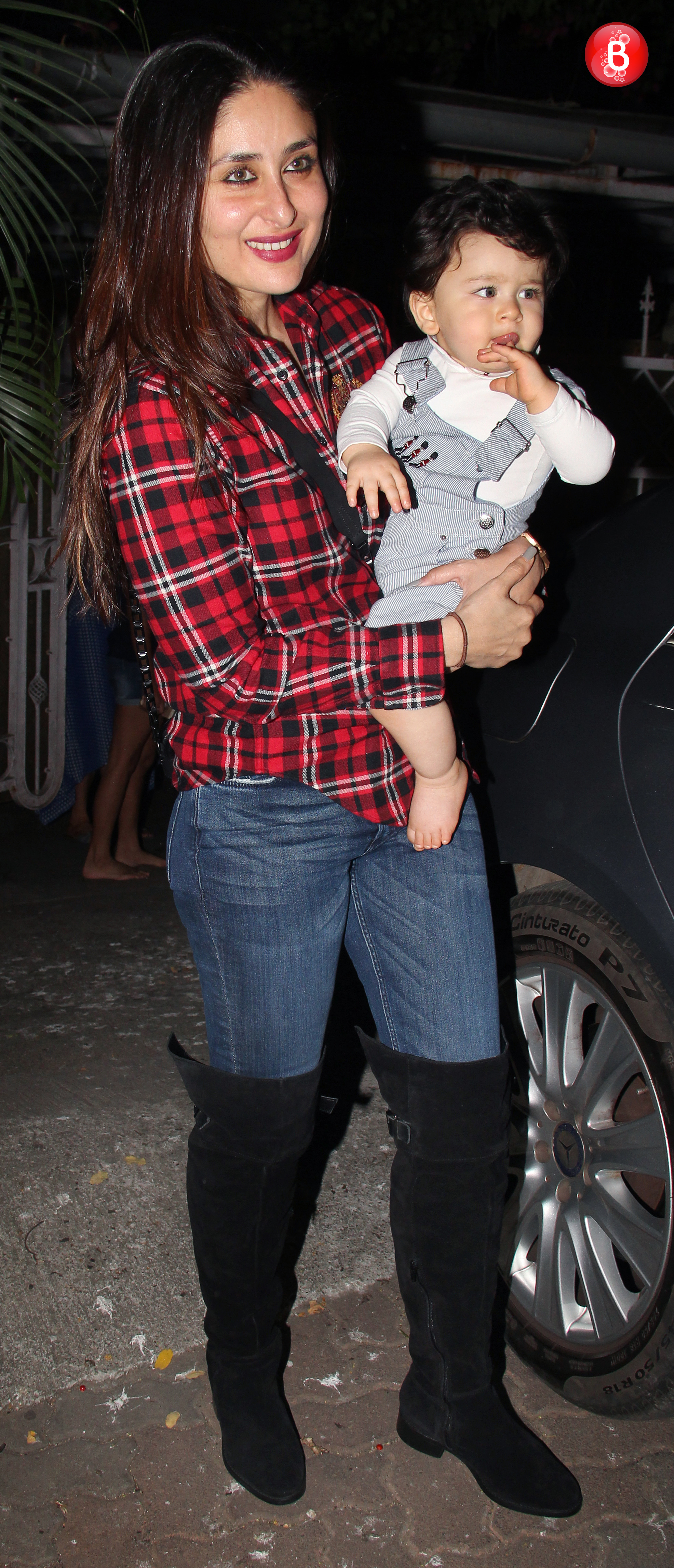 Taimur Ali Khan makes a stylisb splash