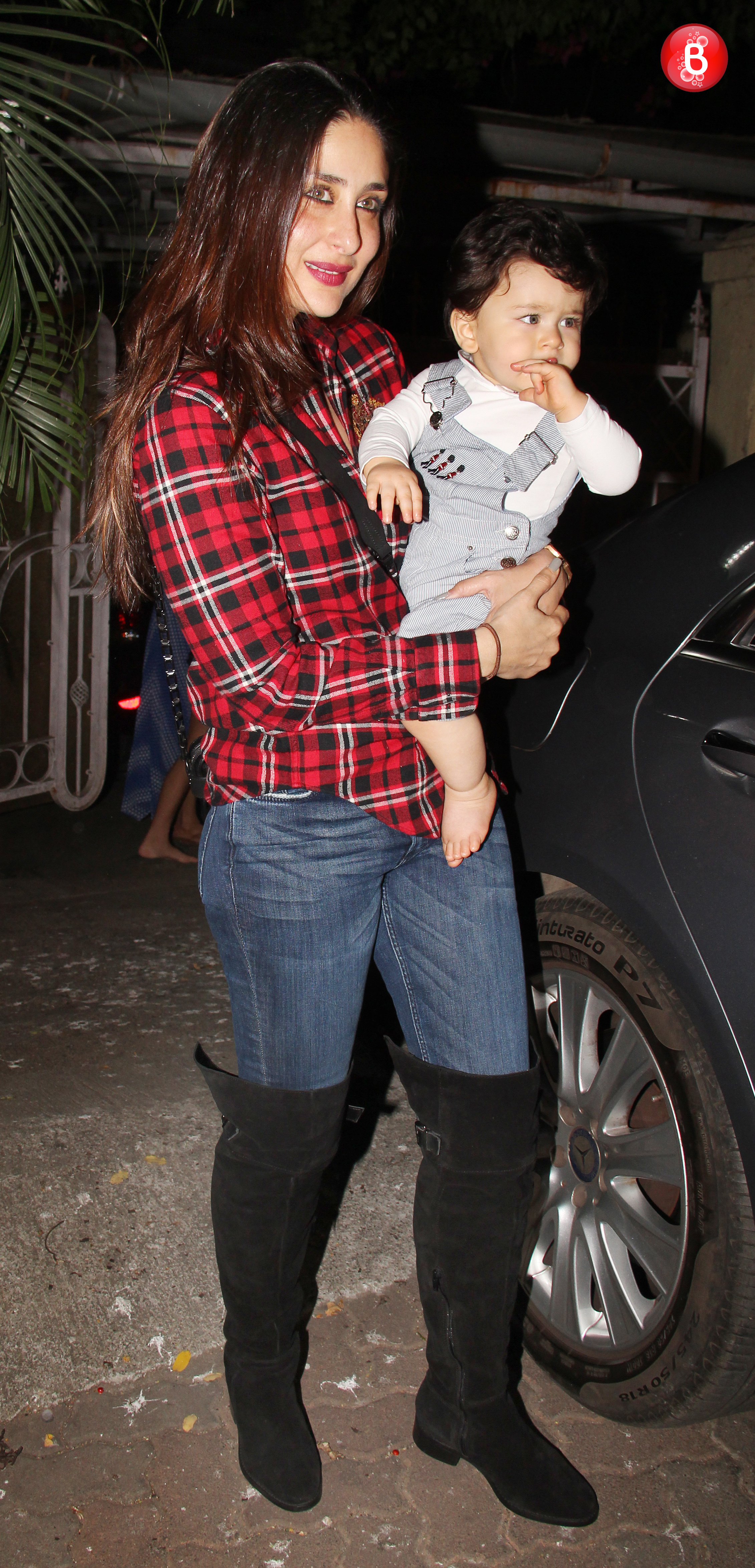 Taimur Ali Khan makes a stylisb splash